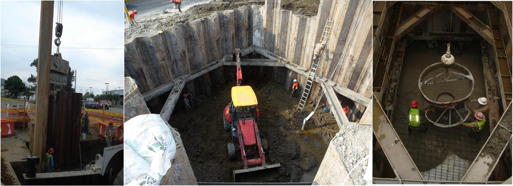 Lumbreras para hincado